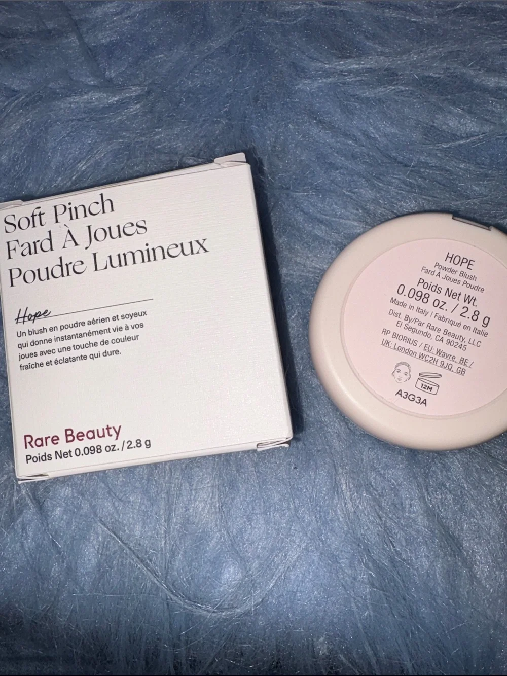 Rare Beauty - Soft Pinch Luminous Powder Blush in Hope, New In Box